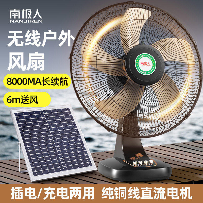 110v户外太阳能风扇充宿