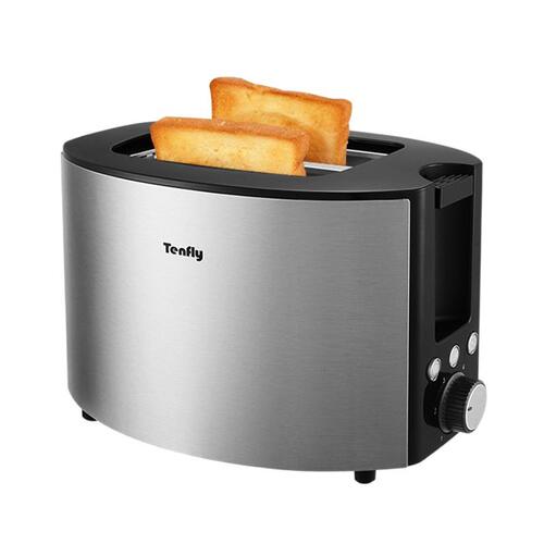 Toaster Bread Baking Maker 不锈钢多士炉烤面包机2片吐司加热