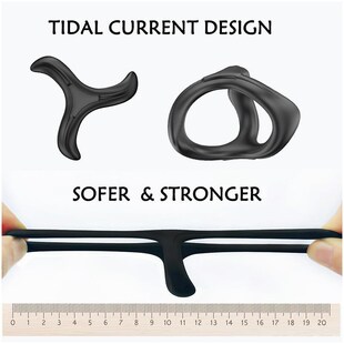 Male Penis Rings Delay Ejaculation Reusable Silicone Semen L
