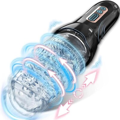 Automatic Masturbator for Men Rotation Blowjob Sex Machine M
