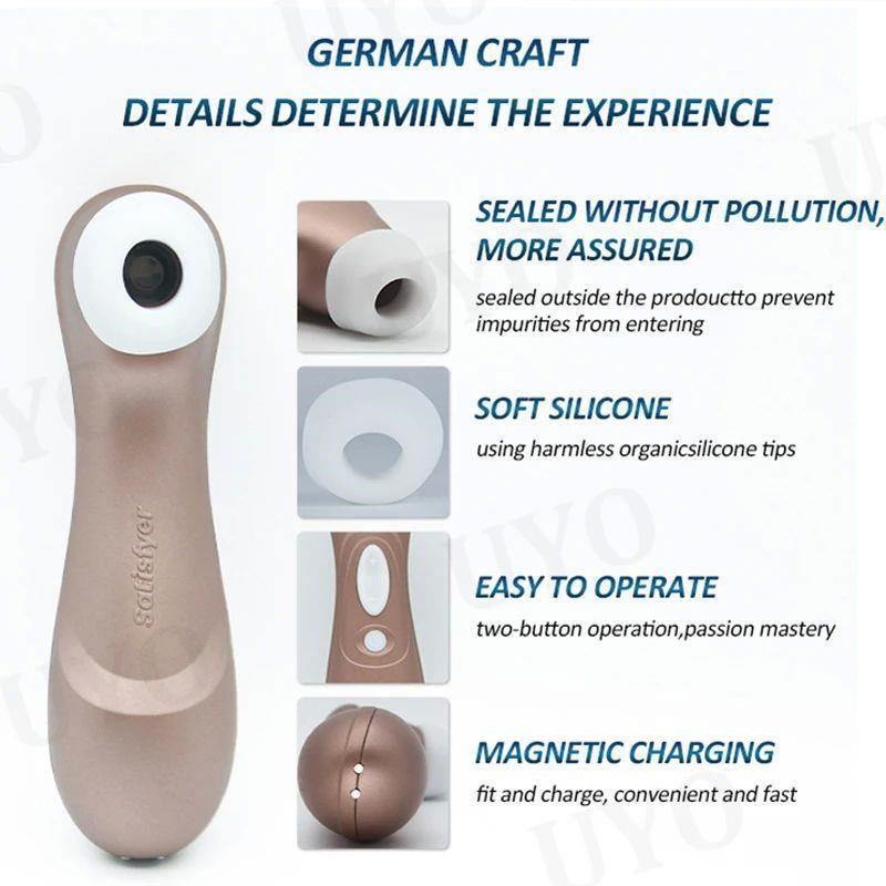 German satisfyer pro 2 Sucking Vibrators female Clit Stimula