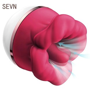 Women Vibrator Clitoris Tongue Licking Nipple Vagina Sucking