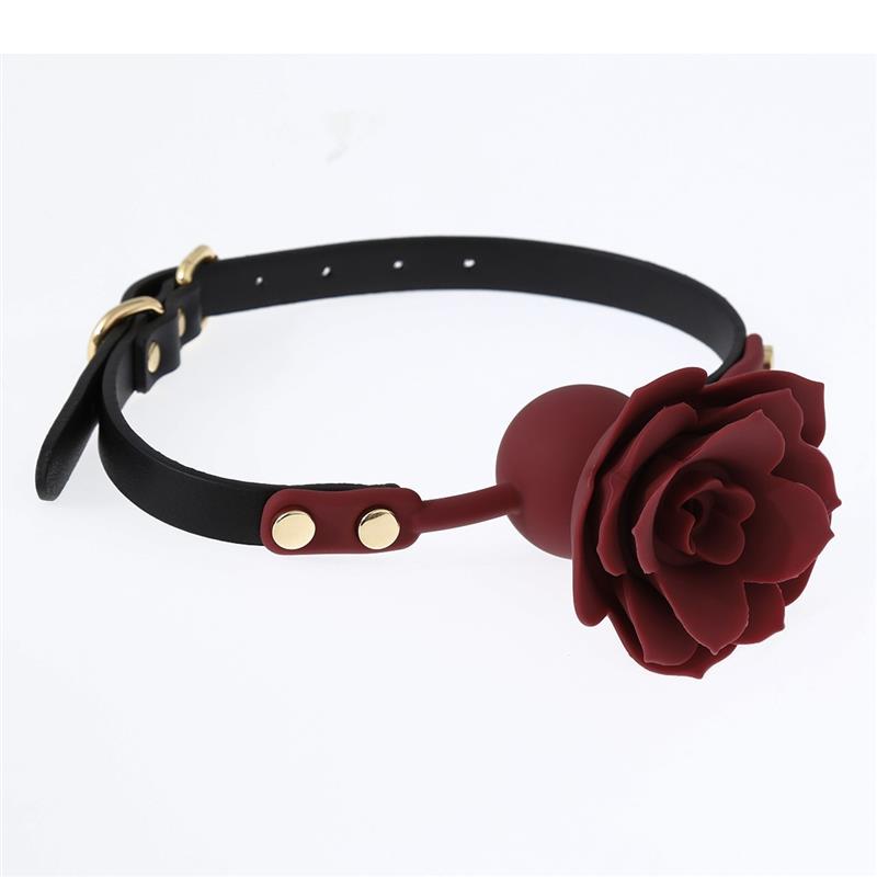 Soft 3-Ball Flower Ball Gag SM Toy