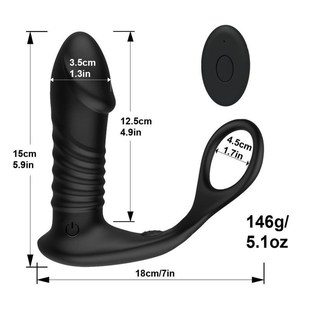 Anal Vibrator Sex Toy Dildos for Men Thrusting Prostate male