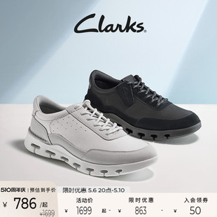 舒适透气休闲鞋 Clarks其乐男鞋 复古时尚 轻便缓震运动鞋 春夏新品 男