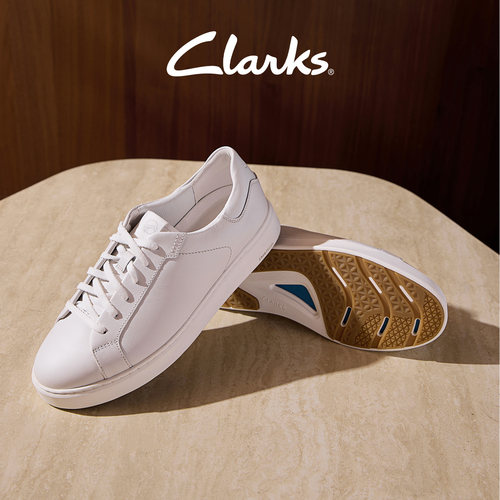 Clarks其乐休闲百搭舒适通勤板鞋