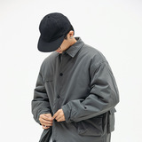 南夏乔装日系工装棉衣男加厚外套冬季新款立体多口袋休闲棉服潮，男装棉衣，电商S006（B521）