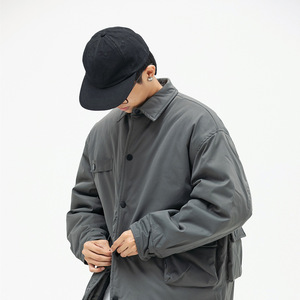 南夏乔装 日系工装棉衣男加厚外套冬季新款立体多口袋休闲棉服潮图片