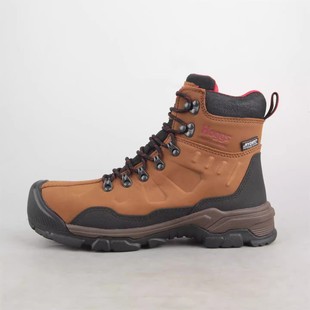 厚底防寒靴男Z34 靴钢头防砸耐磨安全鞋 高帮户外防水休闲美式 工装