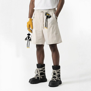Glowing Box 2026SS 杜邦CORDURA®考杜拉弯刀裤休闲抽绳工装短裤