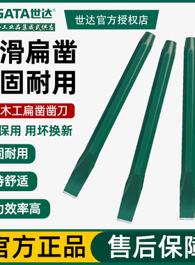 世达扁凿3件套装石工钢凿水泥凿子混凝土高硬度錾子工具09163