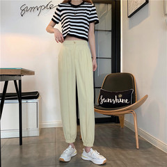 Real price loose and versatile casual pants