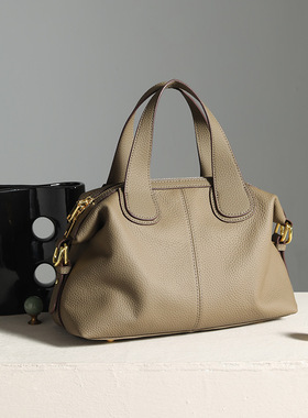 时尚包包女2025新款托特包大容量女真皮手提包女感小众单肩包