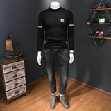 L24518P135长期款秋冬长袖羊毛衫毛衣针织衫套头打底衫，男装针织衫/毛衣，电商D207