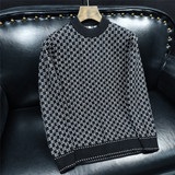 23008P135秋冬长袖羊毛衫毛衣针织衫套头打底衫，男装针织衫/毛衣，电商D207