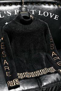 21821 莉莉家不断货主推水貂绒毛衣 P135 控188 有4XL 可穿210斤图片