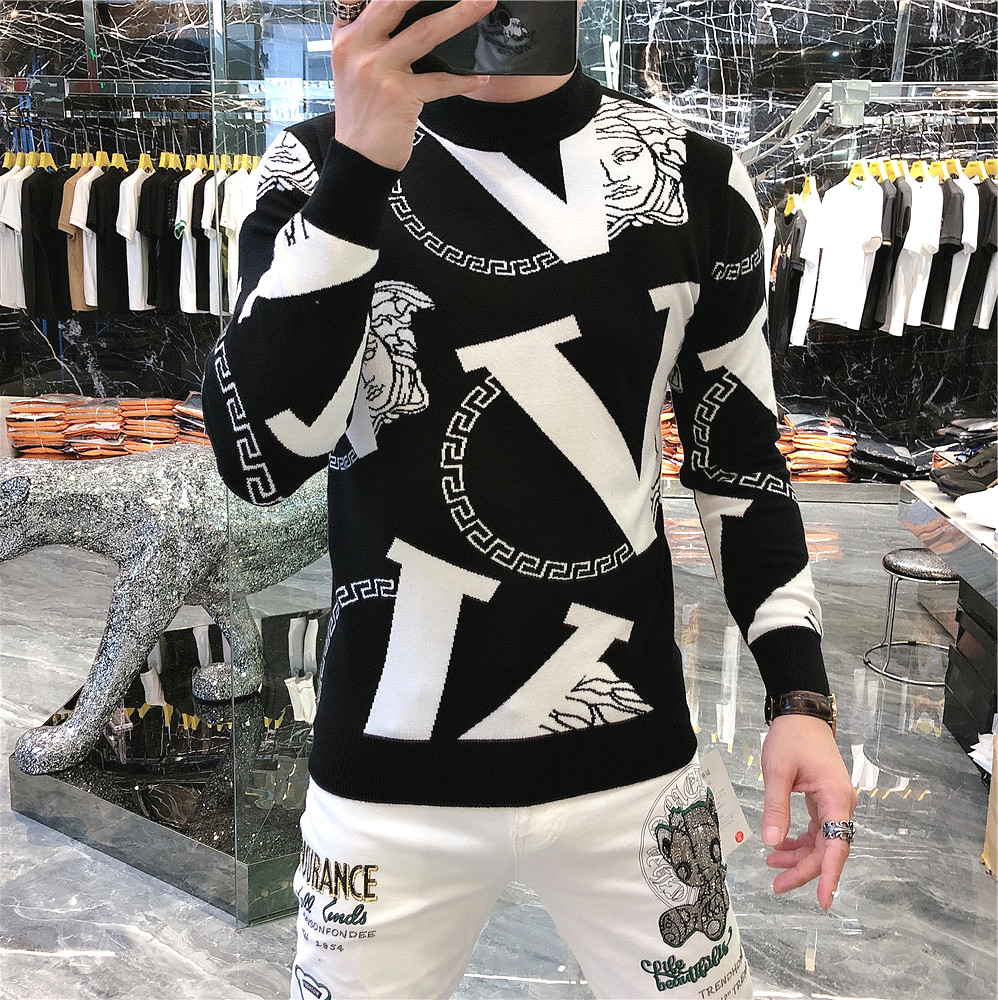 72032莉莉家主推羊毛衫不断货秋冬P135控198有4XL可穿210斤,男装针织衫/毛衣,电商D207