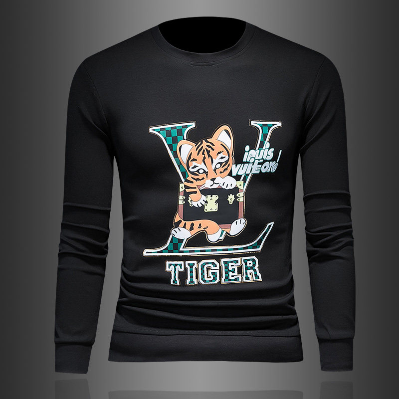 5610P95有4XL莉莉家主推卫衣长袖打底衫不断货可穿200斤，男装卫衣，电商D207