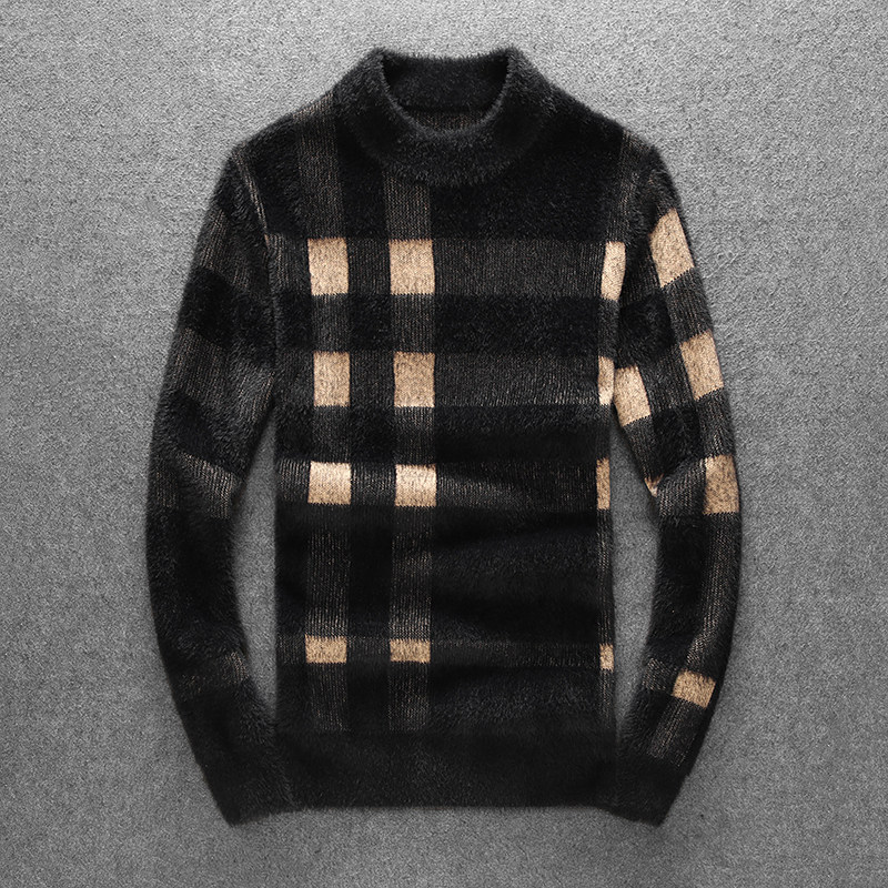21815 莉莉家主推大货水貂绒衫毛衣 P135 控188 有4XL 可穿210斤图片