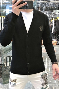 72001 莉莉家不断货羊毛衫开衫外套 P145 控198 有4XL 可穿210图片