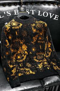 21807 莉莉家不断货主推貂绒衫毛衣 P135 控188 有4XL 可穿210斤图片