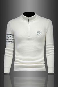 23325 莉莉家立领拉链羊毛衫保暖针织毛衣 P145 有4XL 可穿210图片
