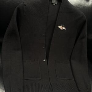 F928P108主推长期款秋冬针织开衫针织外套刺绣开衫外套毛衣图片