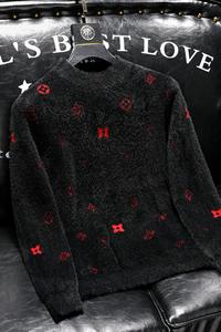 21810 莉莉家不断货主推水貂绒毛衣 P135 控188 有4XL 可穿210斤图片
