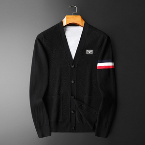 7078 莉莉家针织西服外套潮流时尚刺绣西服式夹克 P175图片