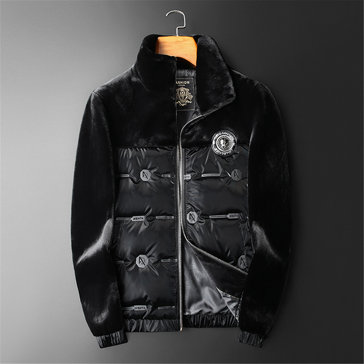 ER8936P365鹅绒服外套羽绒服翻领拉链羽绒衣，男装羽绒服，电商D207