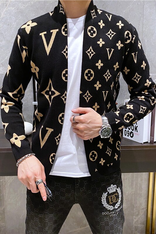 21026莉莉家备有大货开衫毛衣外套P145控198有4XL可穿210斤,男装针织衫/毛衣,电商D207
