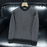 23008P135秋冬长袖羊毛衫毛衣针织衫套头打底衫，男装针织衫/毛衣，电商D207