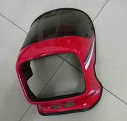 宗申125-11导流罩GS125铃木头罩前脸盖板头罩大灯导流罩大灯壳