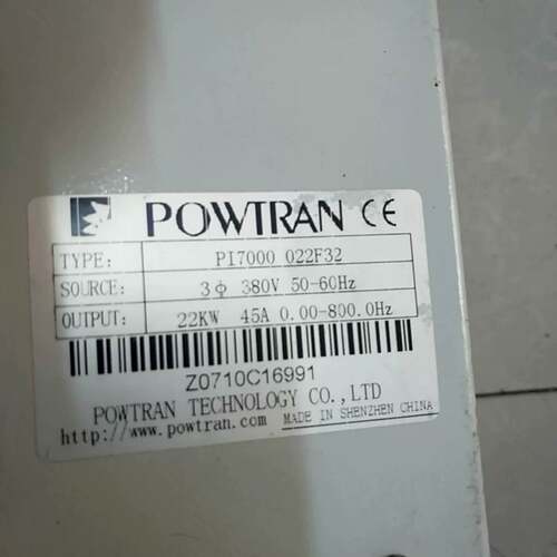 可维修普传变频器PI7000 022F32，22KW 380V包好议价