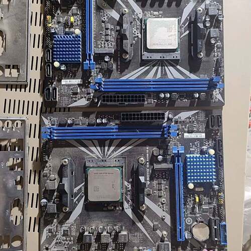 可维修狂龙 A320M-VH V2.0 主板 十A10 9700C议价