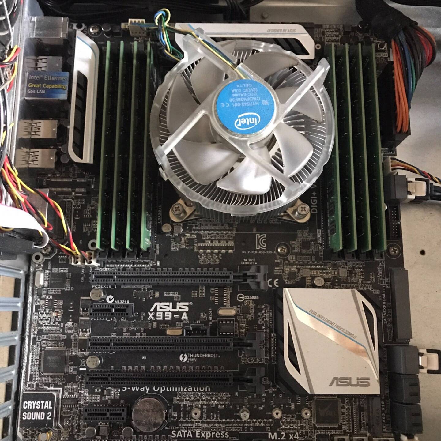 可议价华硕X99-A主板，ASUS X99-A 豪华大板，2011