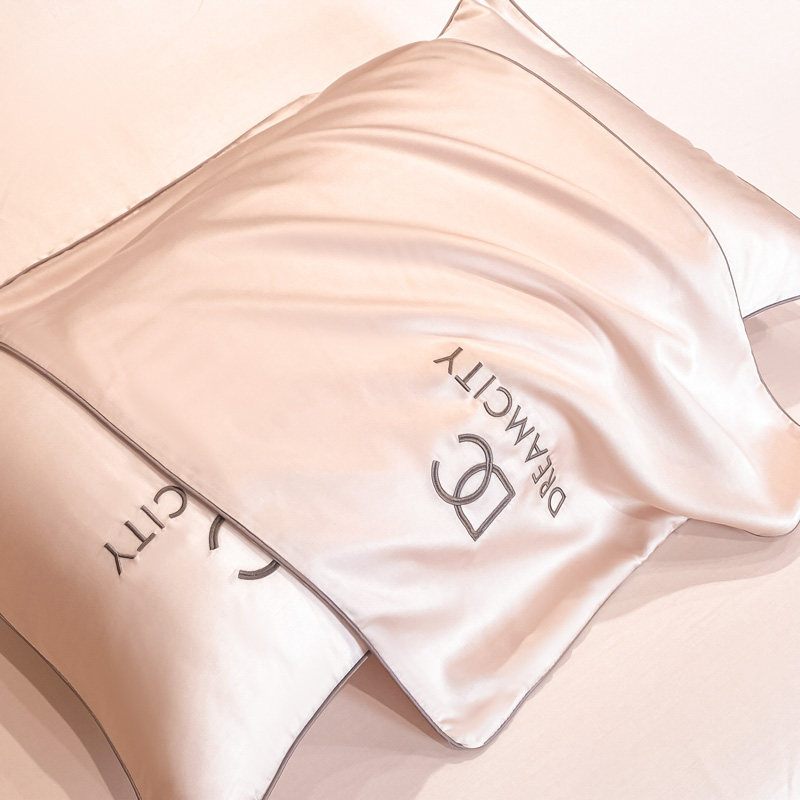 高级感冰丝枕套一对装2025年新款夏季枕头内胆套48cmx74cm枕芯套