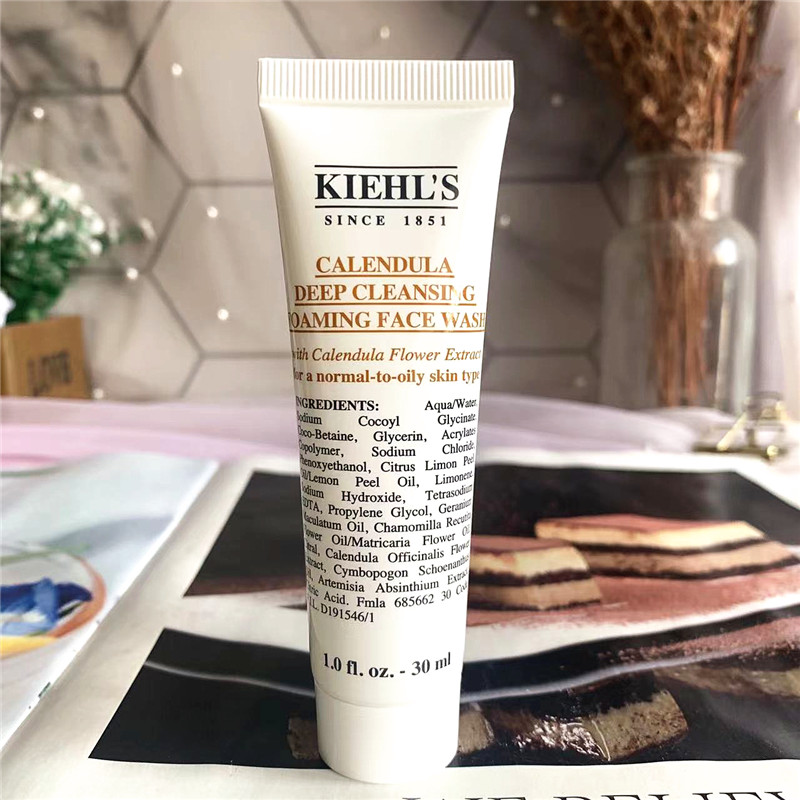 美国科颜氏金盏花净透洁面啫喱