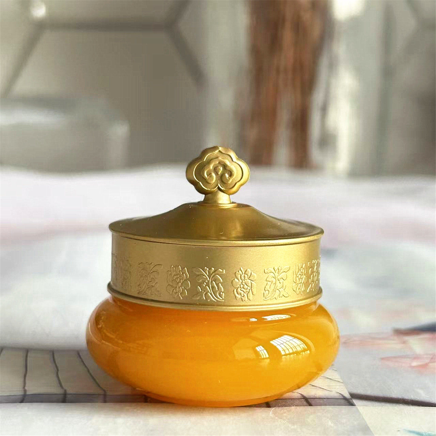 whoo后拱辰享平衡气津眼霜中样4ML 保湿滋润改善循环淡化黑眼圈