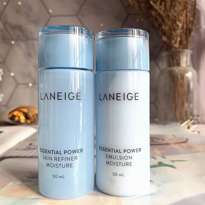 兰芝水衡透润细肤露50ml 润肤乳50ml 旅行装小样到2024