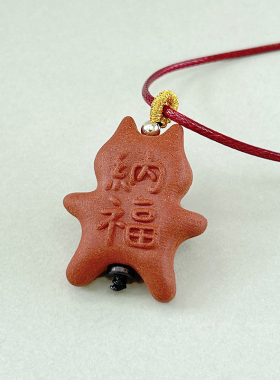 招财纳福朱雀香牌吊坠