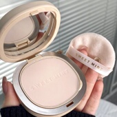 比百来块 双层粉饼定妆持久控油补妆干油皮散粉底饼国货 还好用