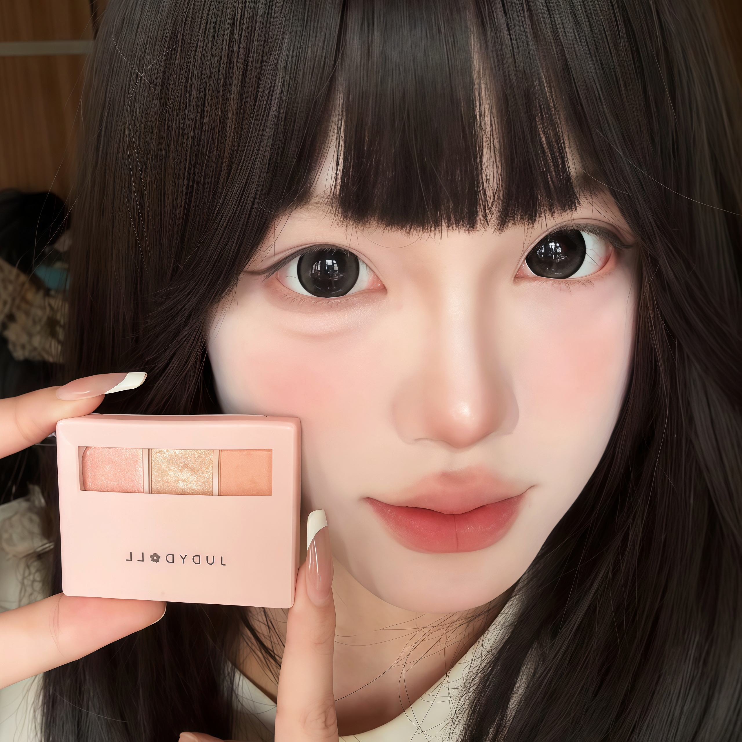 砍妹平替！橘朵四色卧蚕盘01下至眼影一体盘高光粉珠光提亮阴影笔