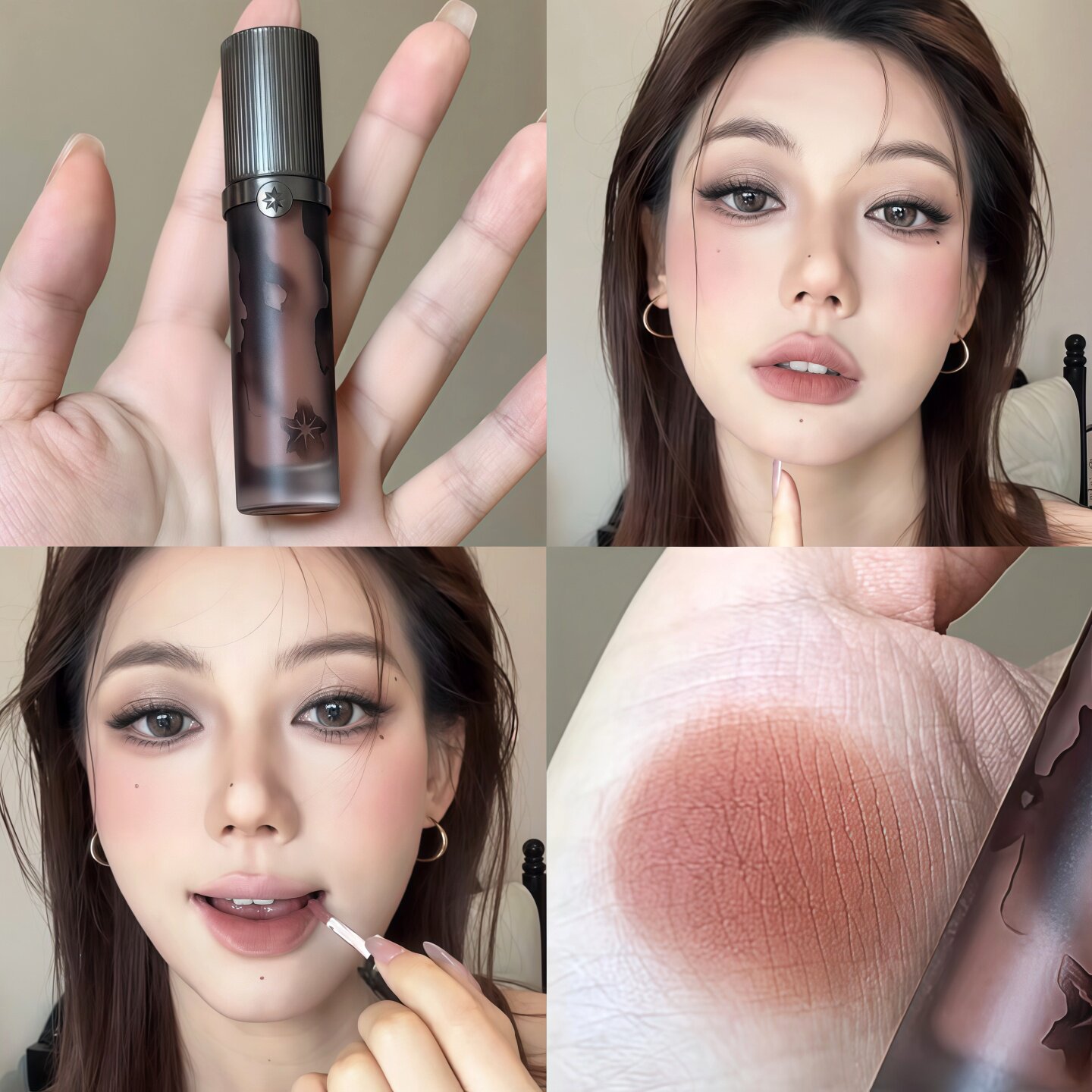 girlcult构奇唇釉口红2026新款牛皮纸裸色系羊皮书哑光口棕唇霜女