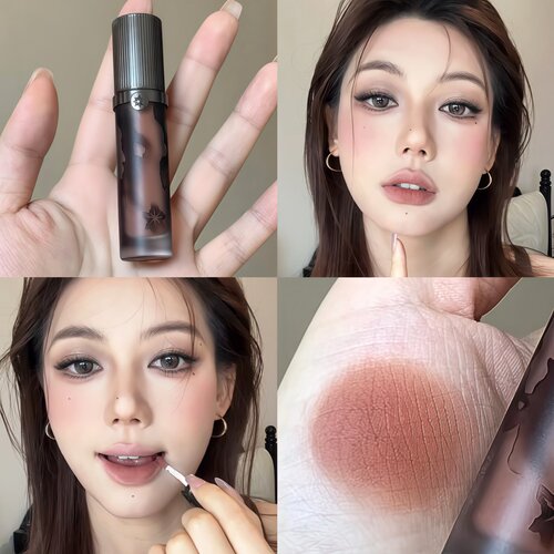 girlcult构奇唇釉口红2026新款牛皮纸裸色系羊皮书哑光口棕唇霜女