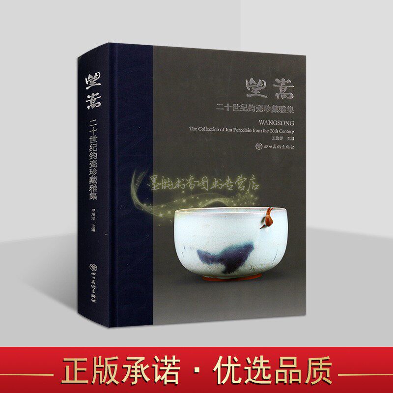望嵩：二十世纪钧瓷珍藏雅集 中国陶瓷图集文物实物高清藏品照片图片 川美术出版社书