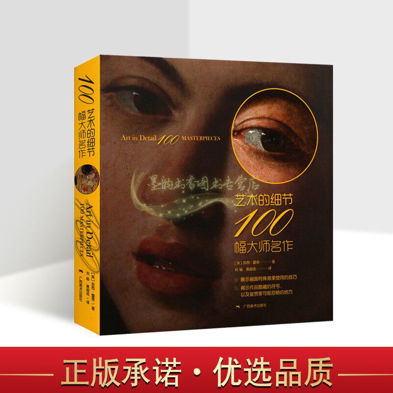 艺术的细节100幅大师名作(英)苏西.霍奇著世界绘画评论文集外国西方艺术绘画雕塑名著作品研究分析广西美术出版社正版书