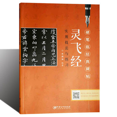 正版 灵飞经 实用技法与练习 硬笔临经典碑帖 名帖书法基础入门教程教材 江西美术出版社书籍