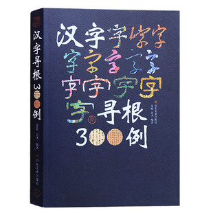 汉字寻根300例 甲骨文金文篆文楷石汉字字源研究汉字解析解读汉字根源汉字文化历史发展分析研究 山东美术出版社正版书籍