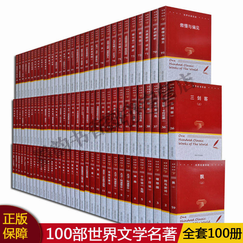 外国文学经典名著阅读收藏100部